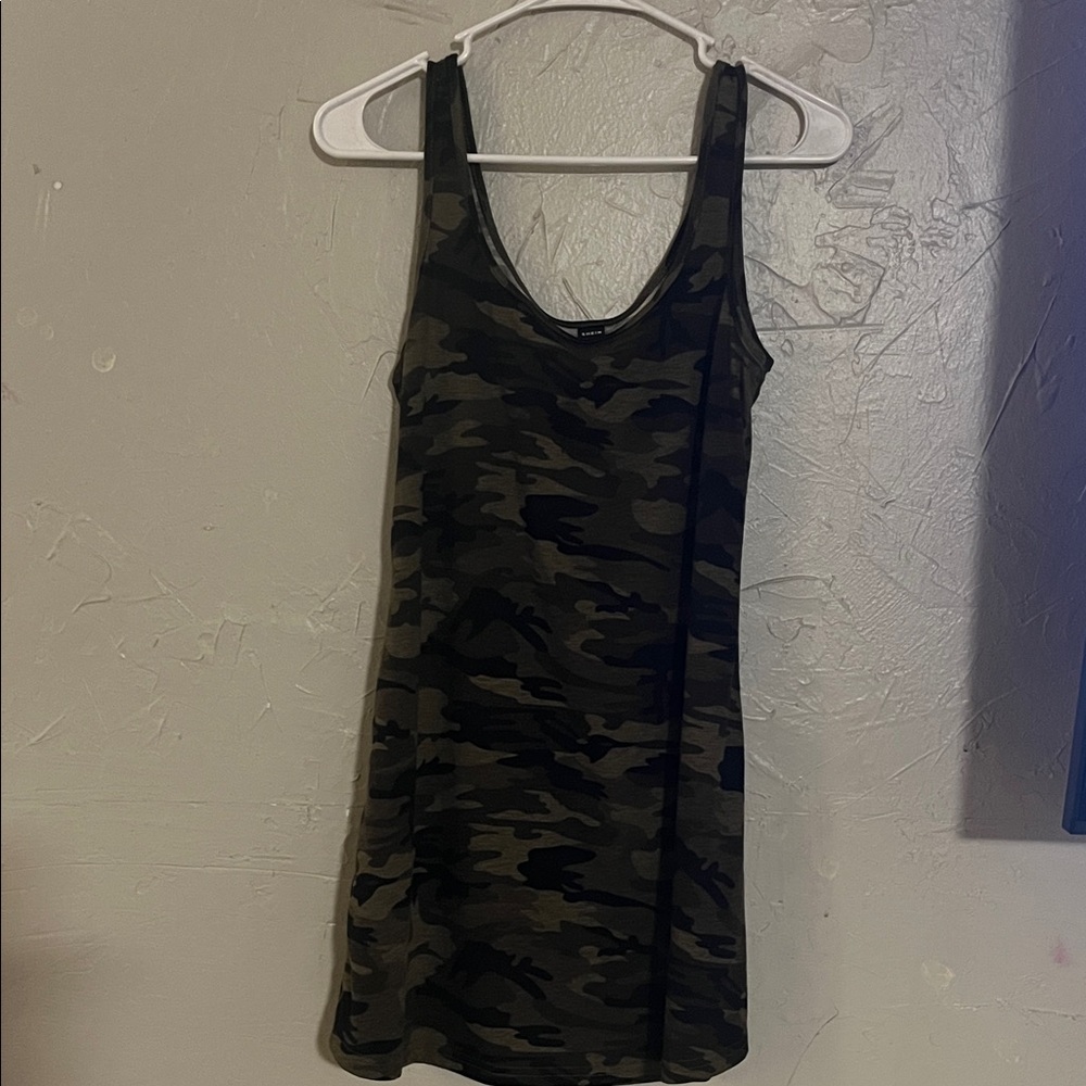 Camo Tank dress